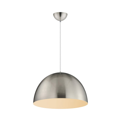 Tova Pendant Light in Satin Nickel (20-Inch).