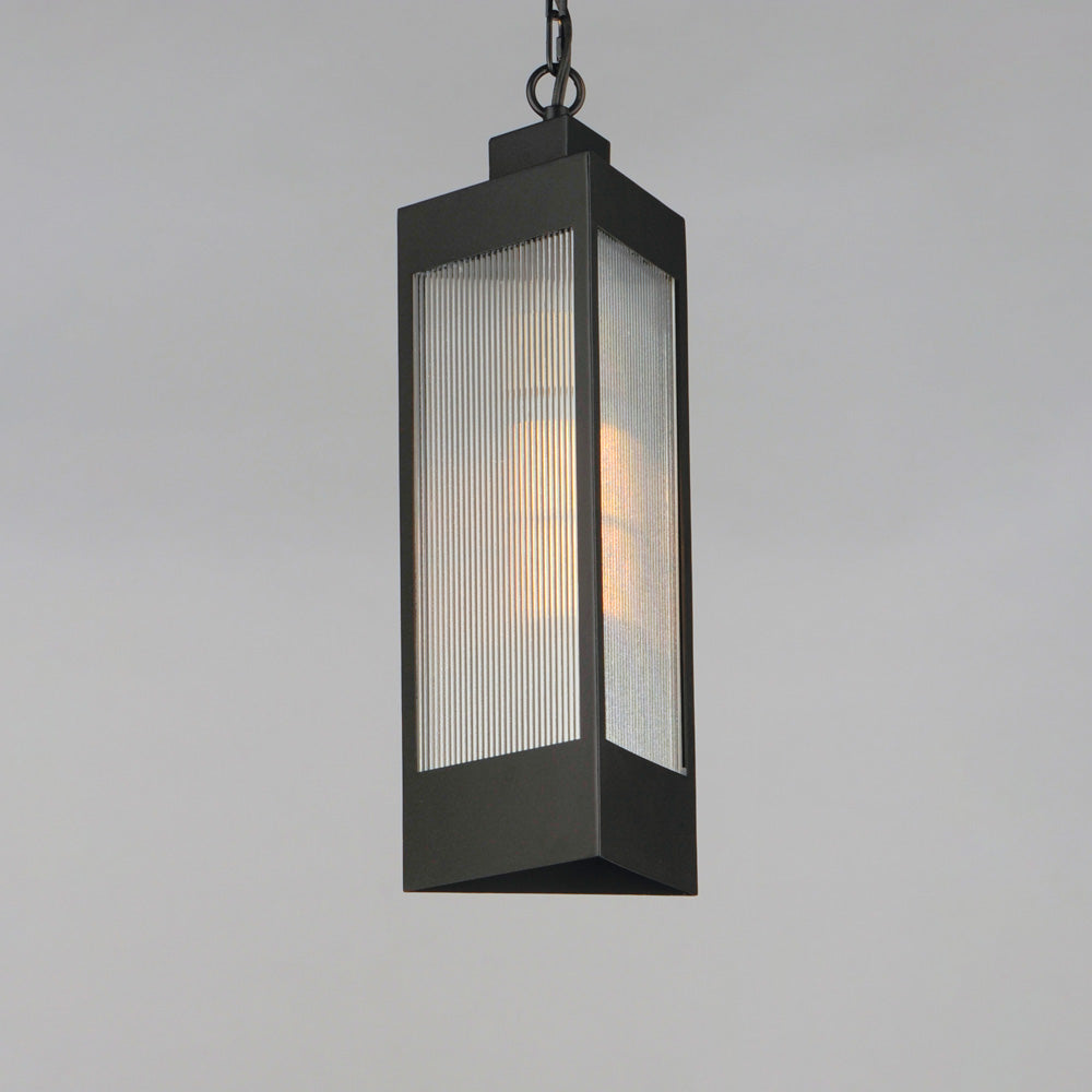 Triform Outdoor Pendant Light in Detail.