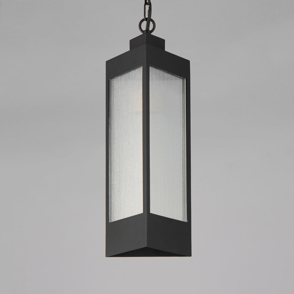 Triform Outdoor Pendant Light in Detail.