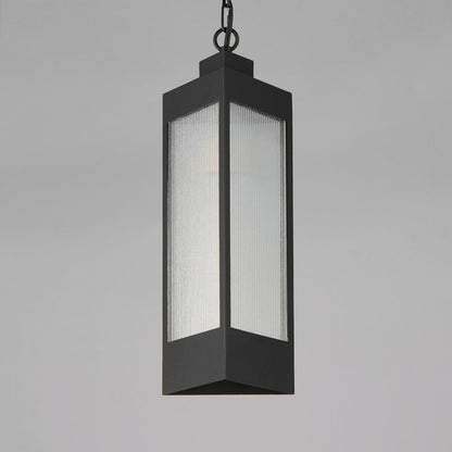 Triform Outdoor Pendant Light in Detail.