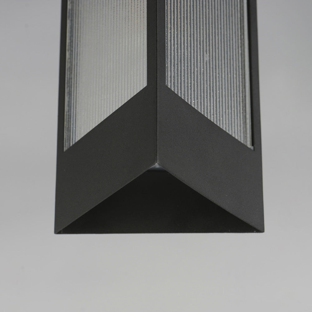 Triform Outdoor Pendant Light in Detail.