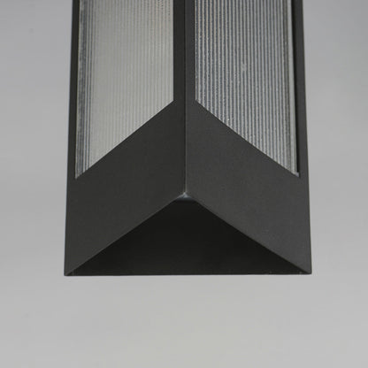 Triform Outdoor Pendant Light in Detail.