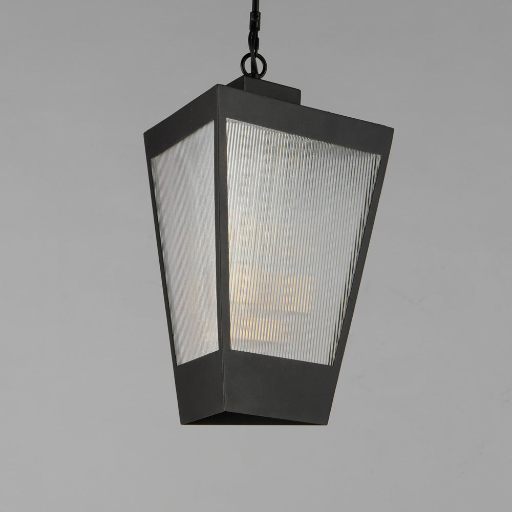 Triform Outdoor Pendant Light in Detail.