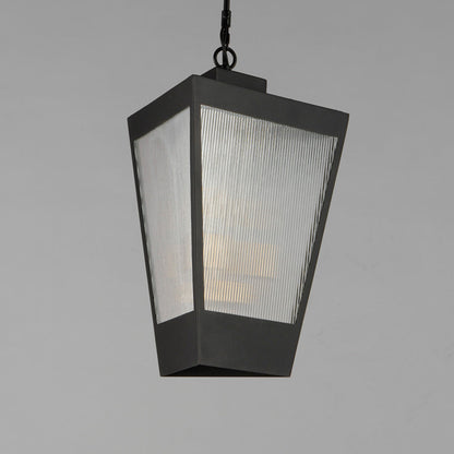 Triform Outdoor Pendant Light in Detail.