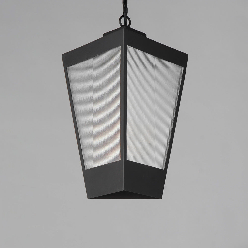 Triform Outdoor Pendant Light in Detail.
