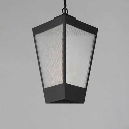 Triform Outdoor Pendant Light in Detail.