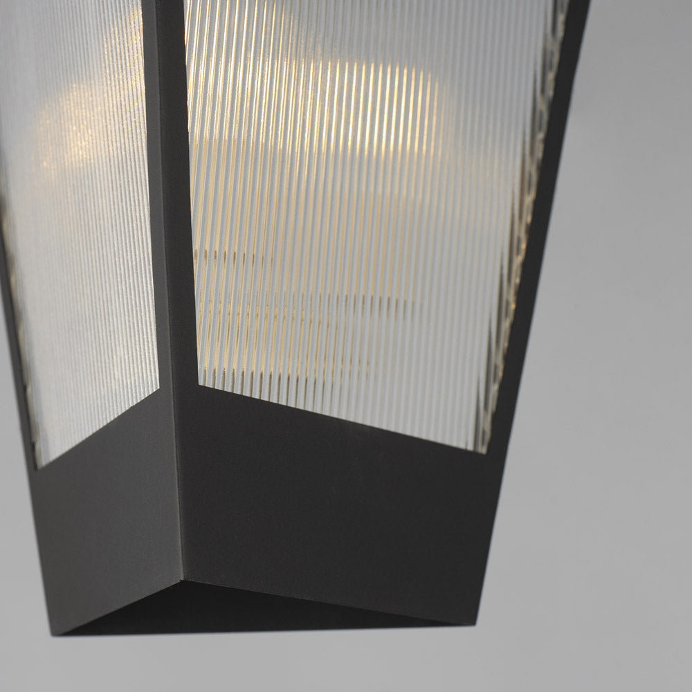 Triform Outdoor Pendant Light in Detail.