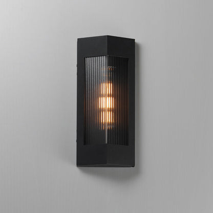 Triform Outdoor Wall Light in Detail.