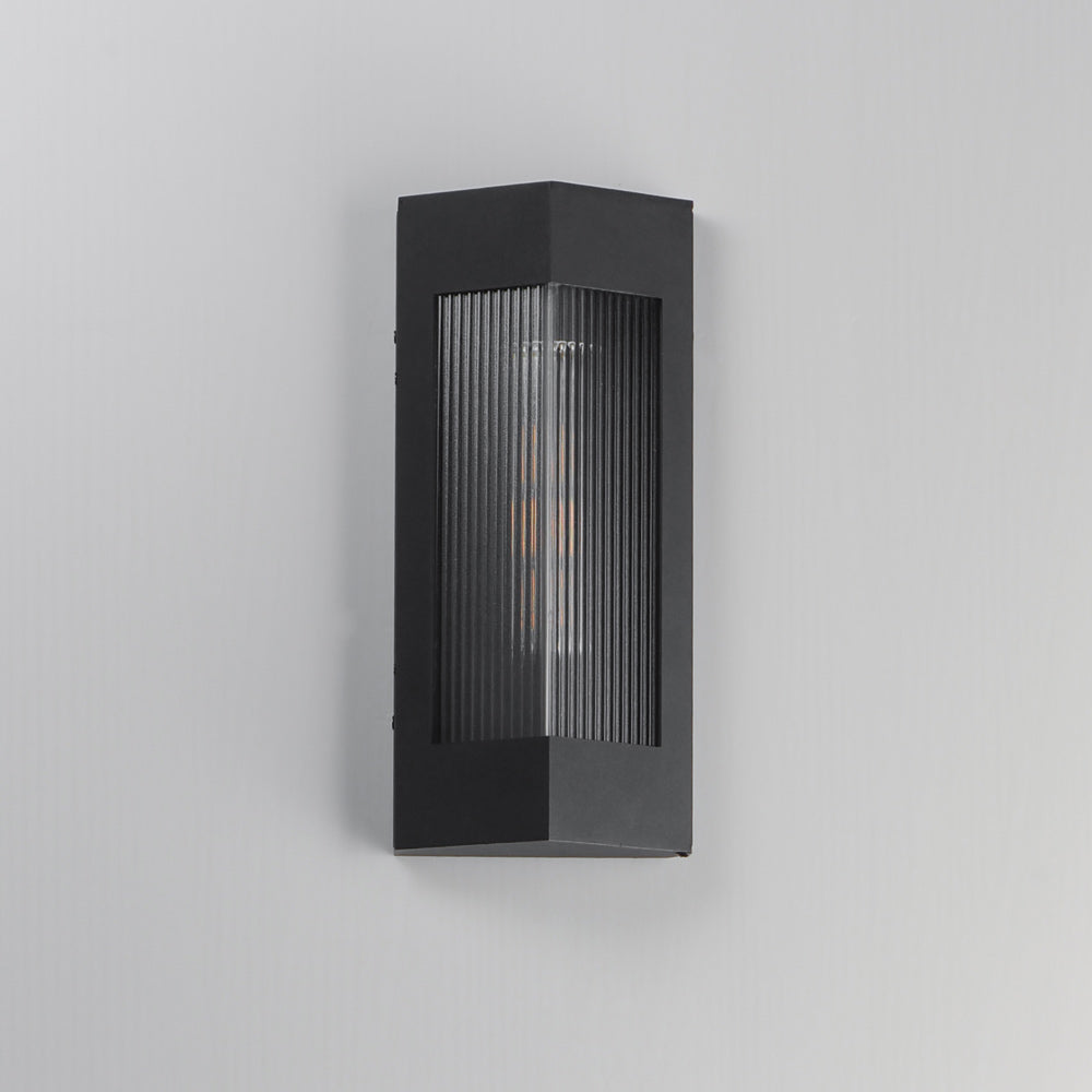 Triform Outdoor Wall Light in Detail.