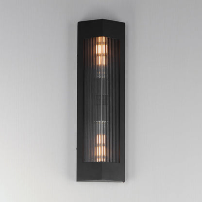 Triform Outdoor Wall Light in Detail.