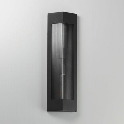 Triform Outdoor Wall Light in Detail.