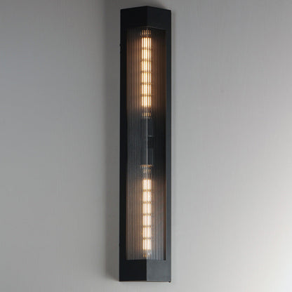 Triform Outdoor Wall Light in Detail.