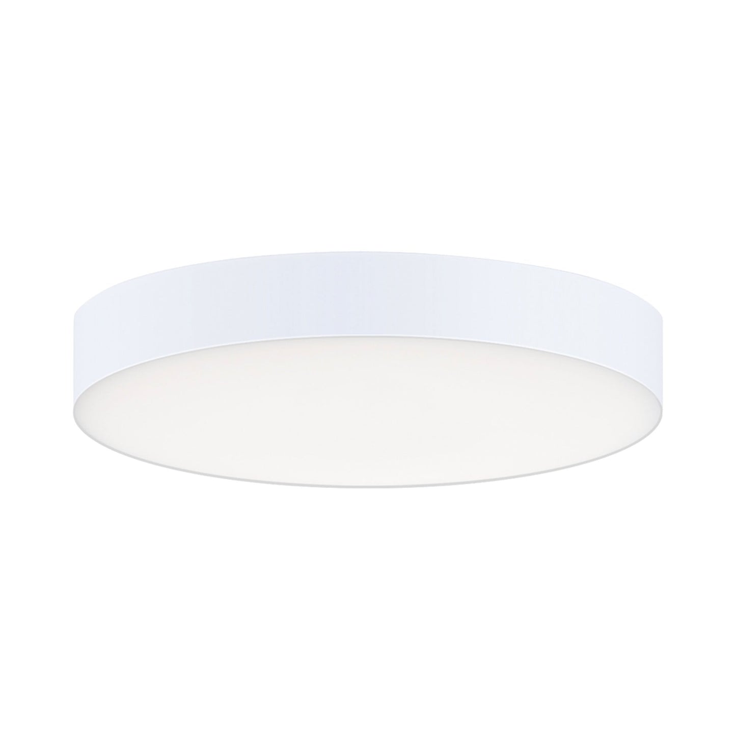 Trim Round LED Flush Mount Ceiling Light in White (X-Small).