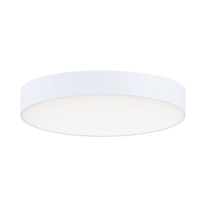 Trim Round LED Flush Mount Ceiling Light in White (X-Small).