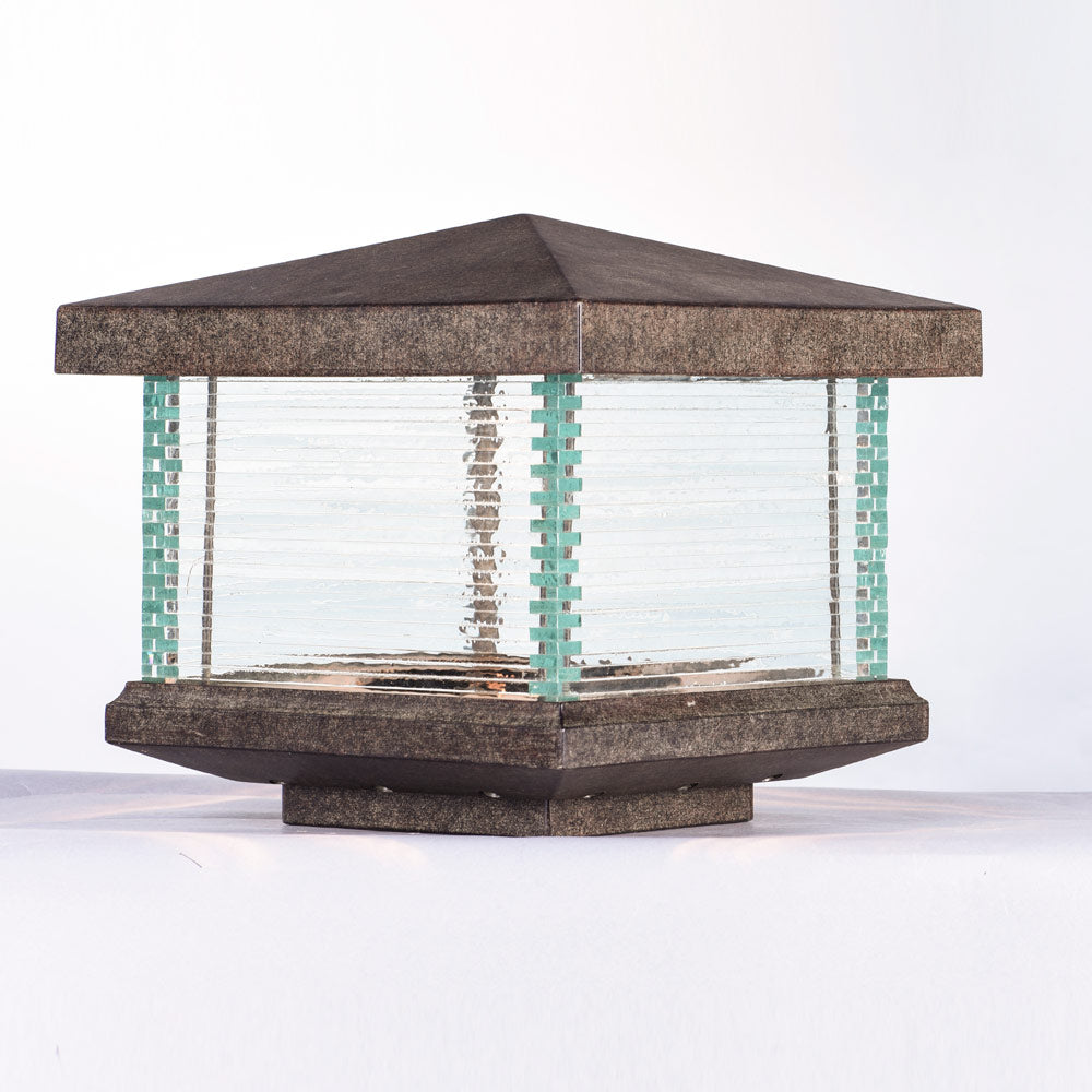Triumph Outdoor LED Post Light in Detail.