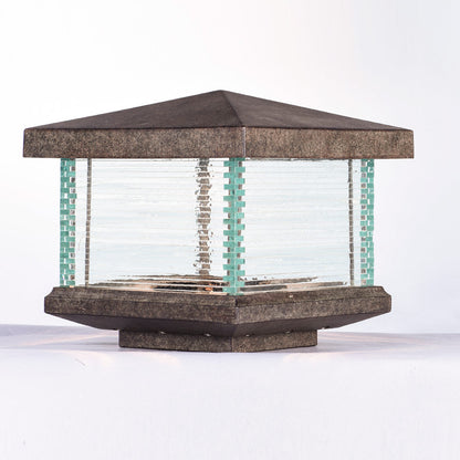 Triumph Outdoor LED Post Light in Detail.