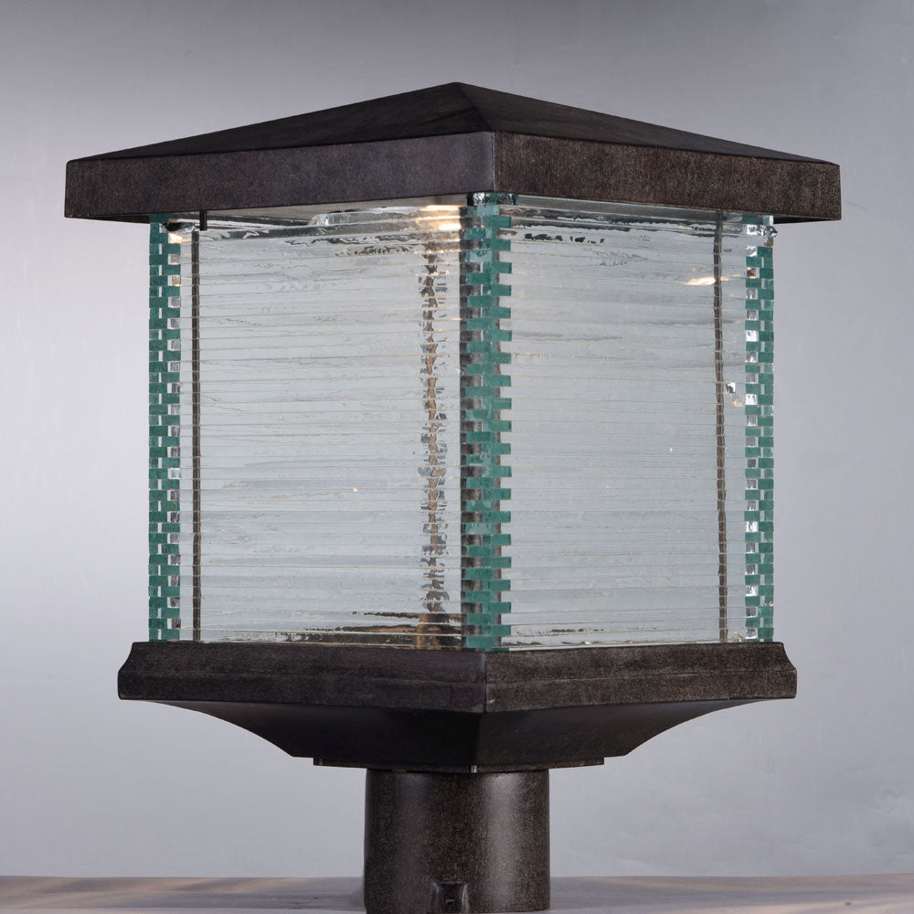 Triumph Outdoor LED Post Light in Detail.