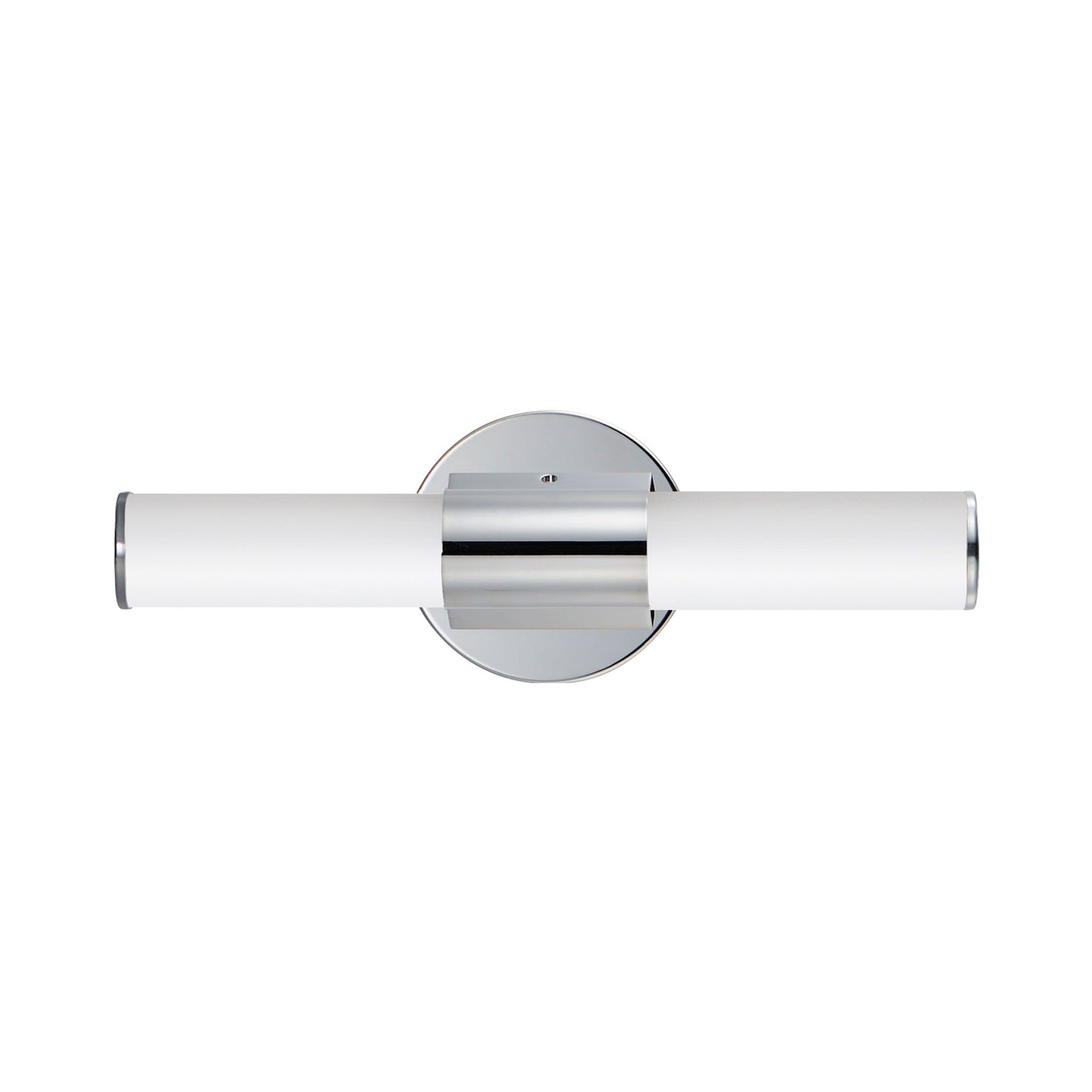 Tubo LED Bath Vanity Light in Polished Chrome (18-Inch).