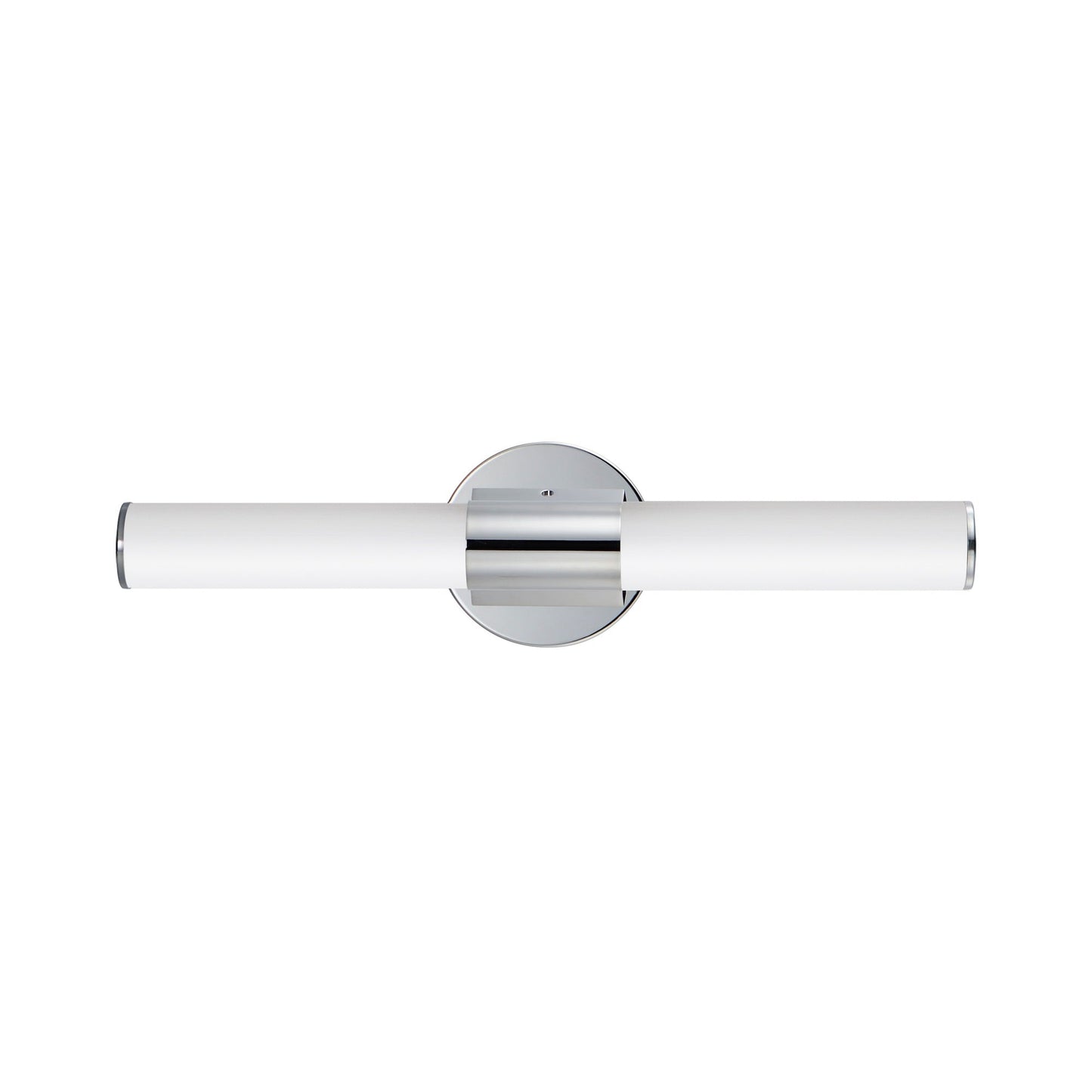Tubo LED Bath Vanity Light in Polished Chrome (24-Inch).