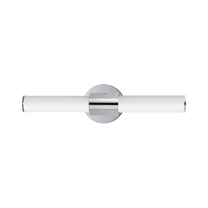 Tubo LED Bath Vanity Light in Polished Chrome (24-Inch).