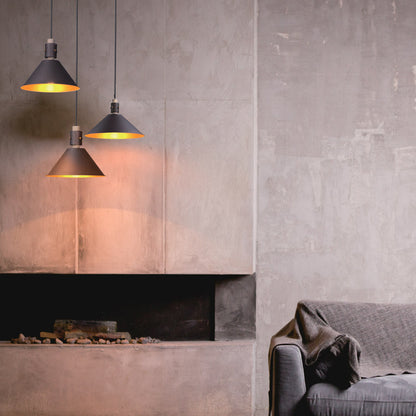 Tucson Single Pendant Light in living room.