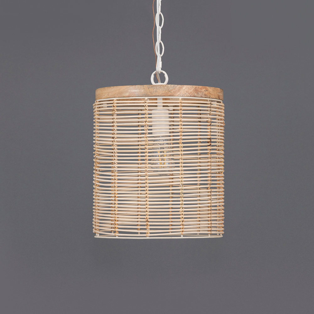 Vannerie Mini Pendant Light in Detail.
