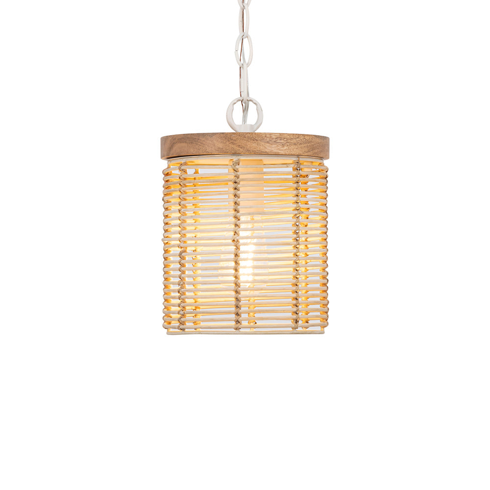 Vannerie Mini Pendant Light in Detail.