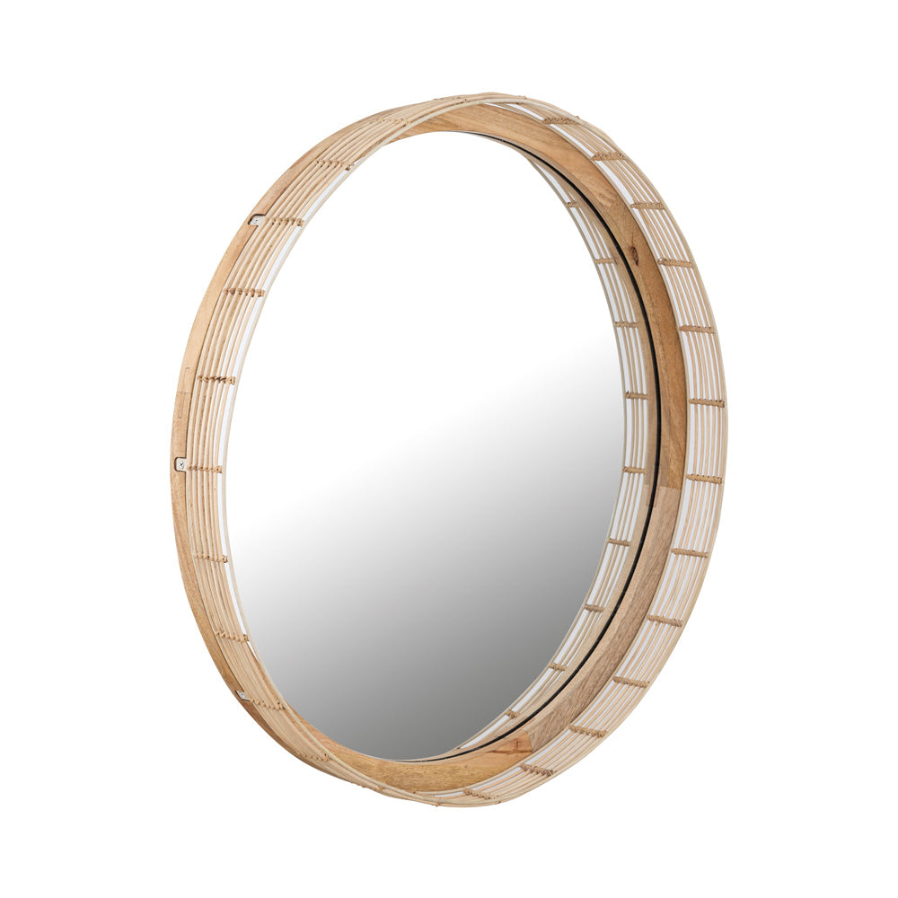 Vannerie Mirror in Detail.