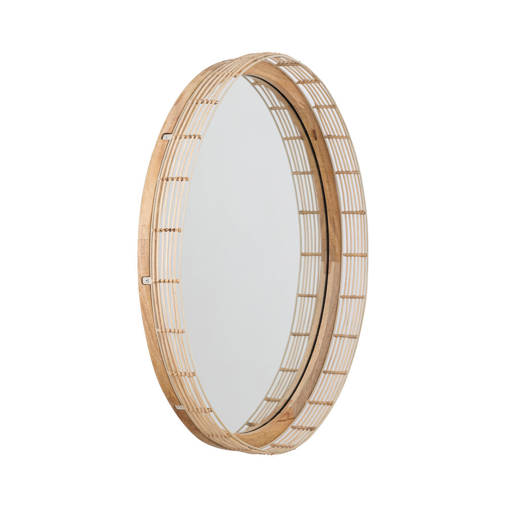 Vannerie Mirror in Detail.