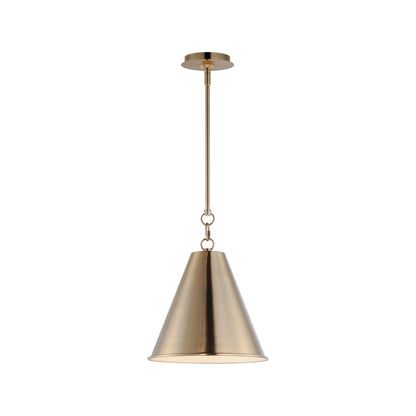 Veritas Pendant Light in Heritage (12-Inch).