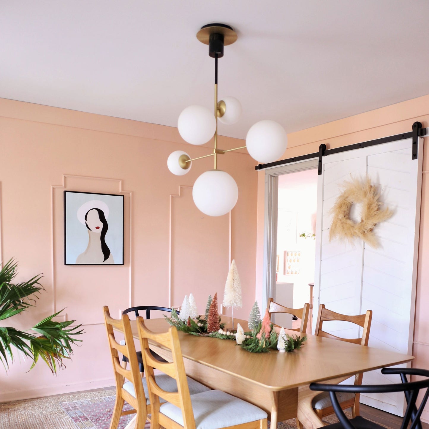Vesper Pendant Light in dining room.