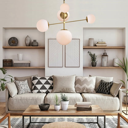 Vesper Pendant Light in living room.