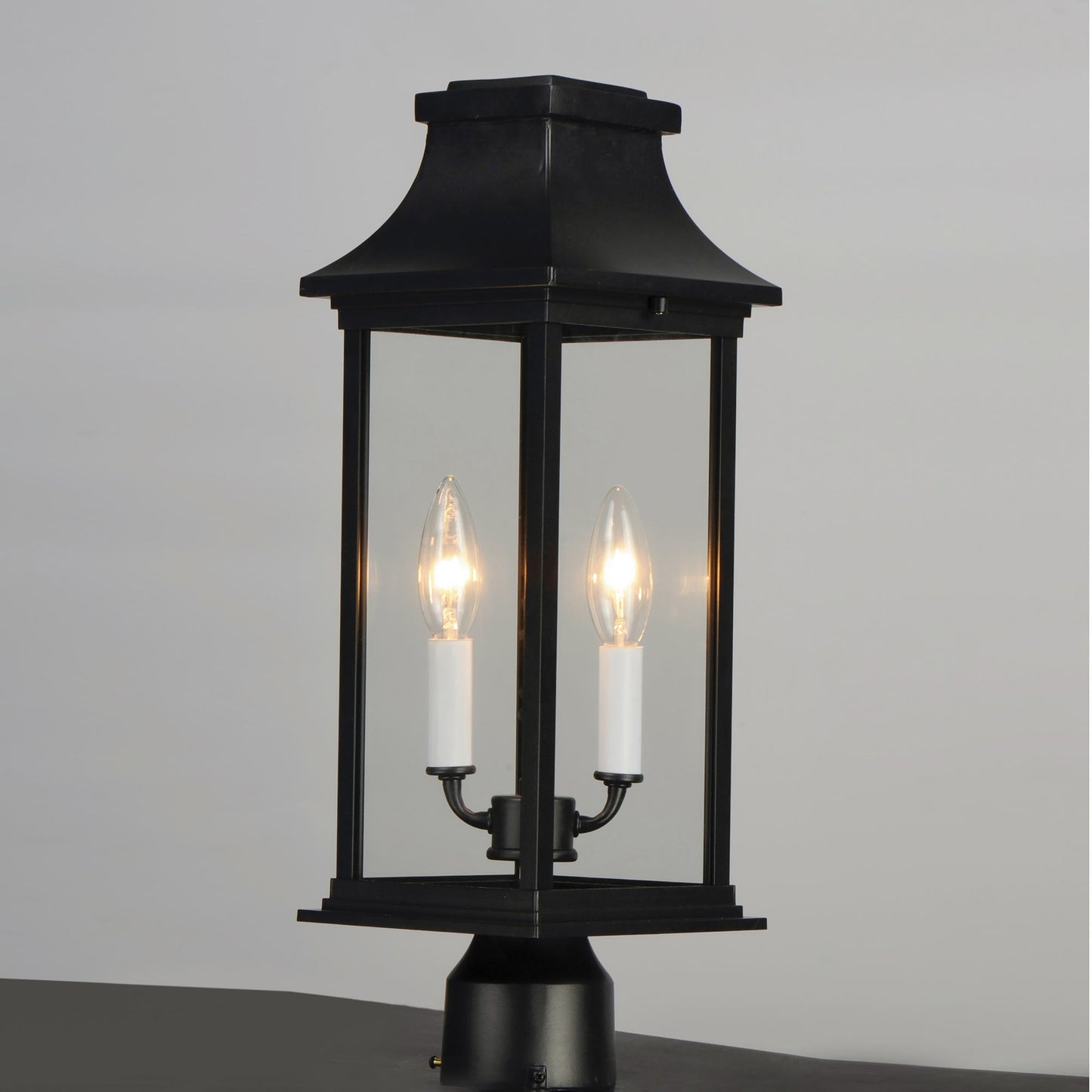 Vicksburg Outdoor Post Light in Detail.
