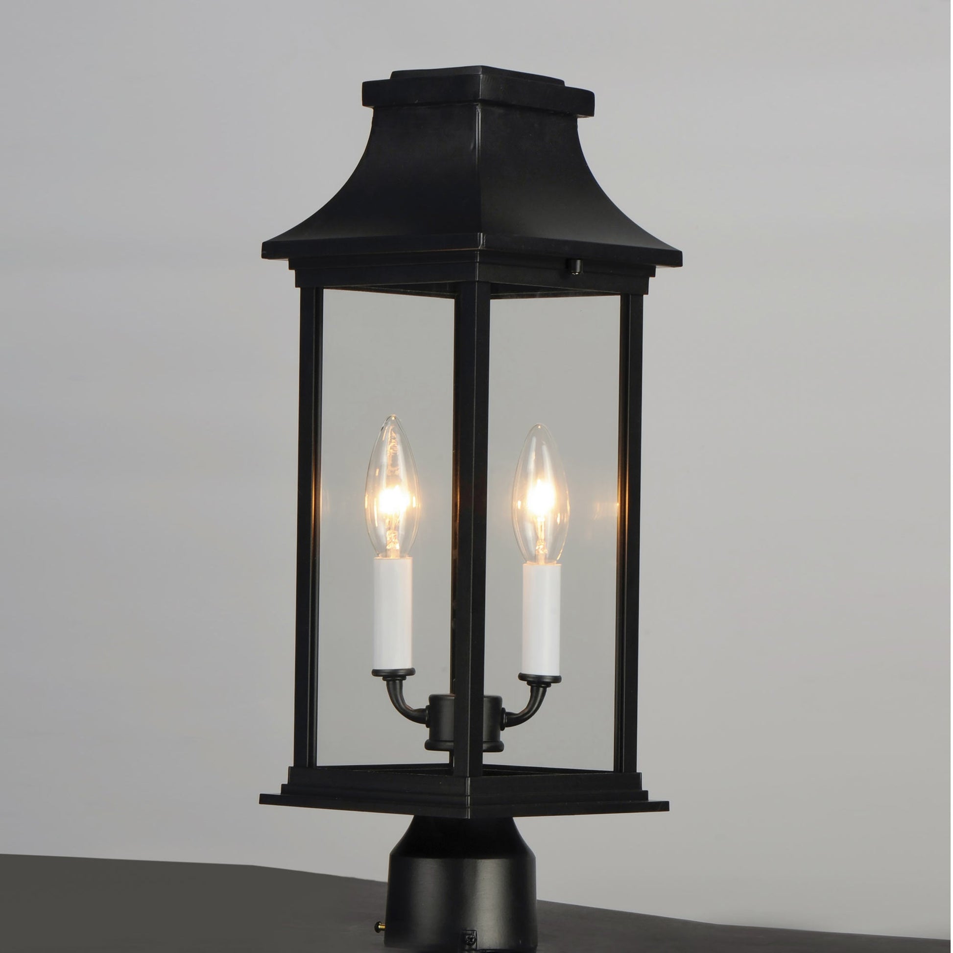 Vicksburg Outdoor Post Light in Detail.