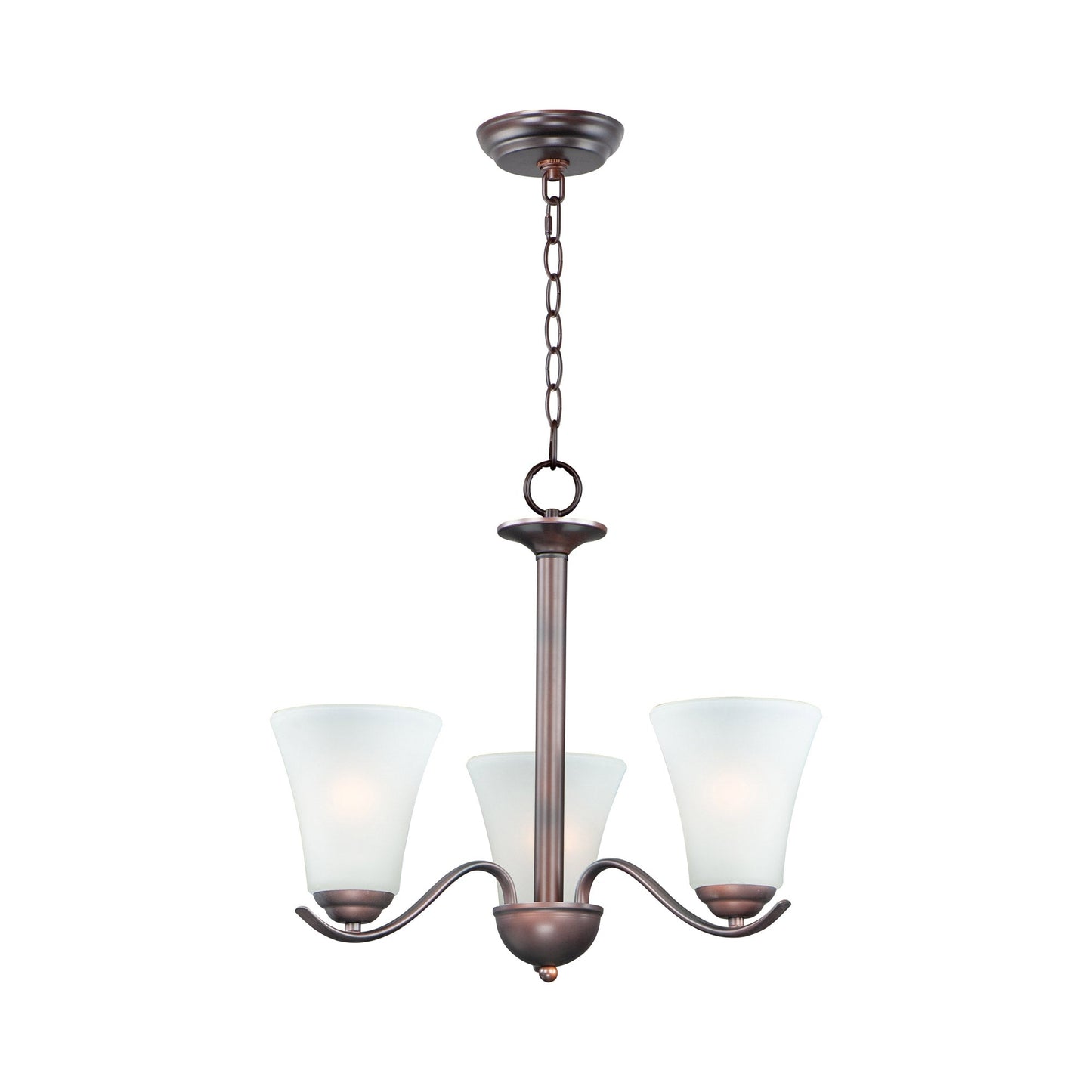 Vital Chandelier in Oil Rubbed Bronze (3-Light).