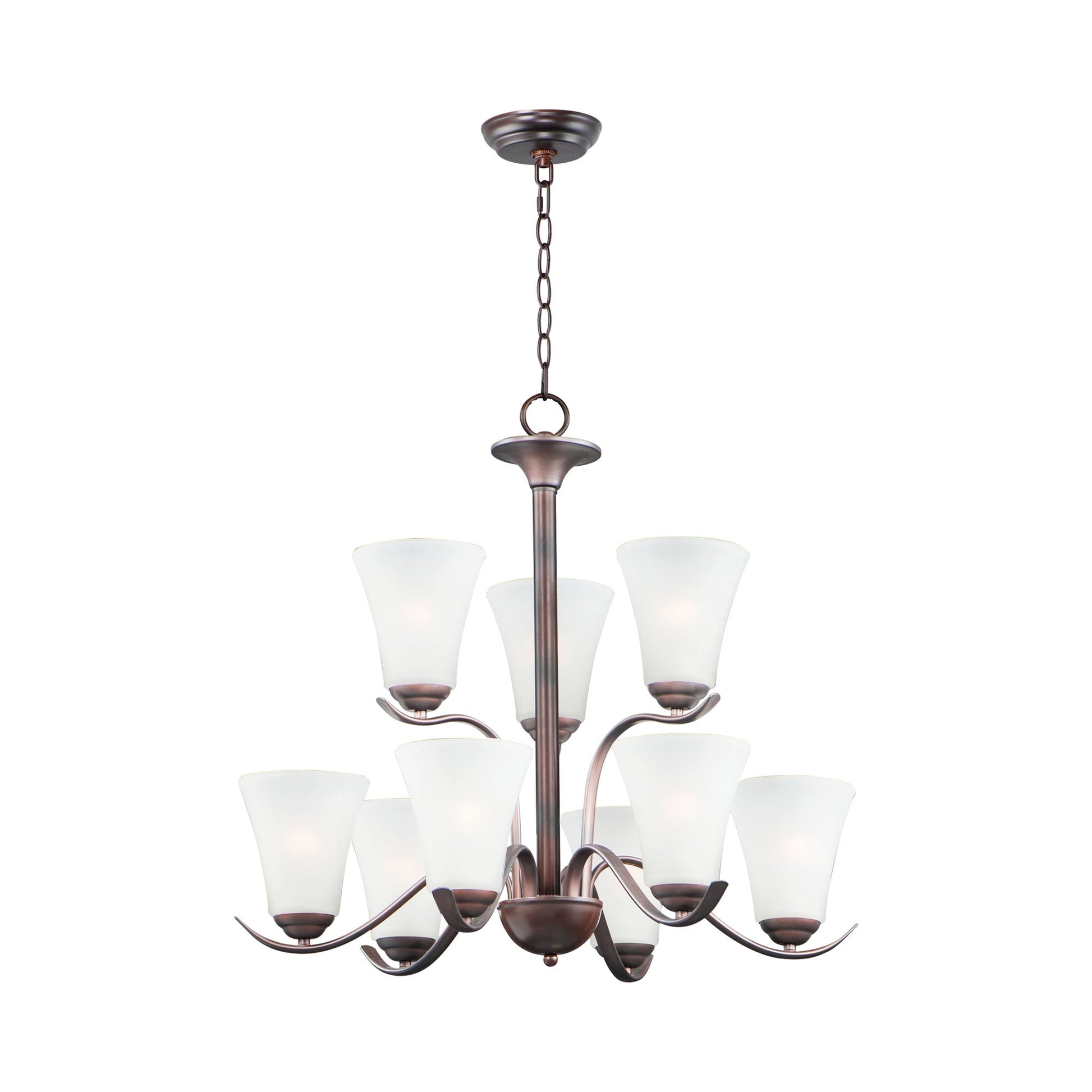 Vital Chandelier in Oil Rubbed Bronze (9-Light).