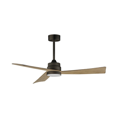 Vortex LED Ceiling Fan in Charcoal Bronze (52-Inch).