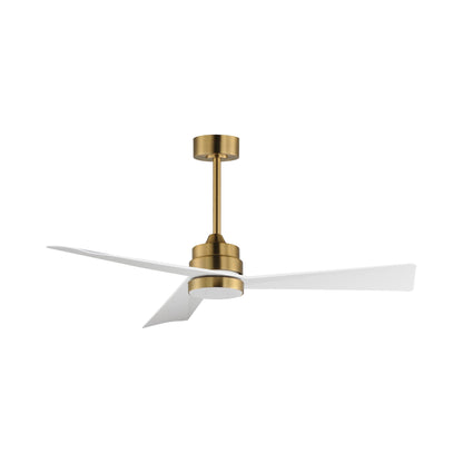 Vortex LED Ceiling Fan in Natural Aged Brass (52-Inch).