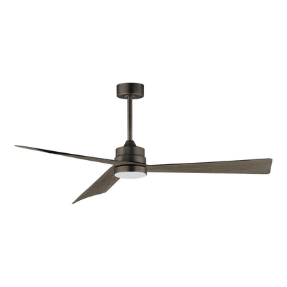 Vortex LED Ceiling Fan in Dark Satin Nickel (60-Inch).