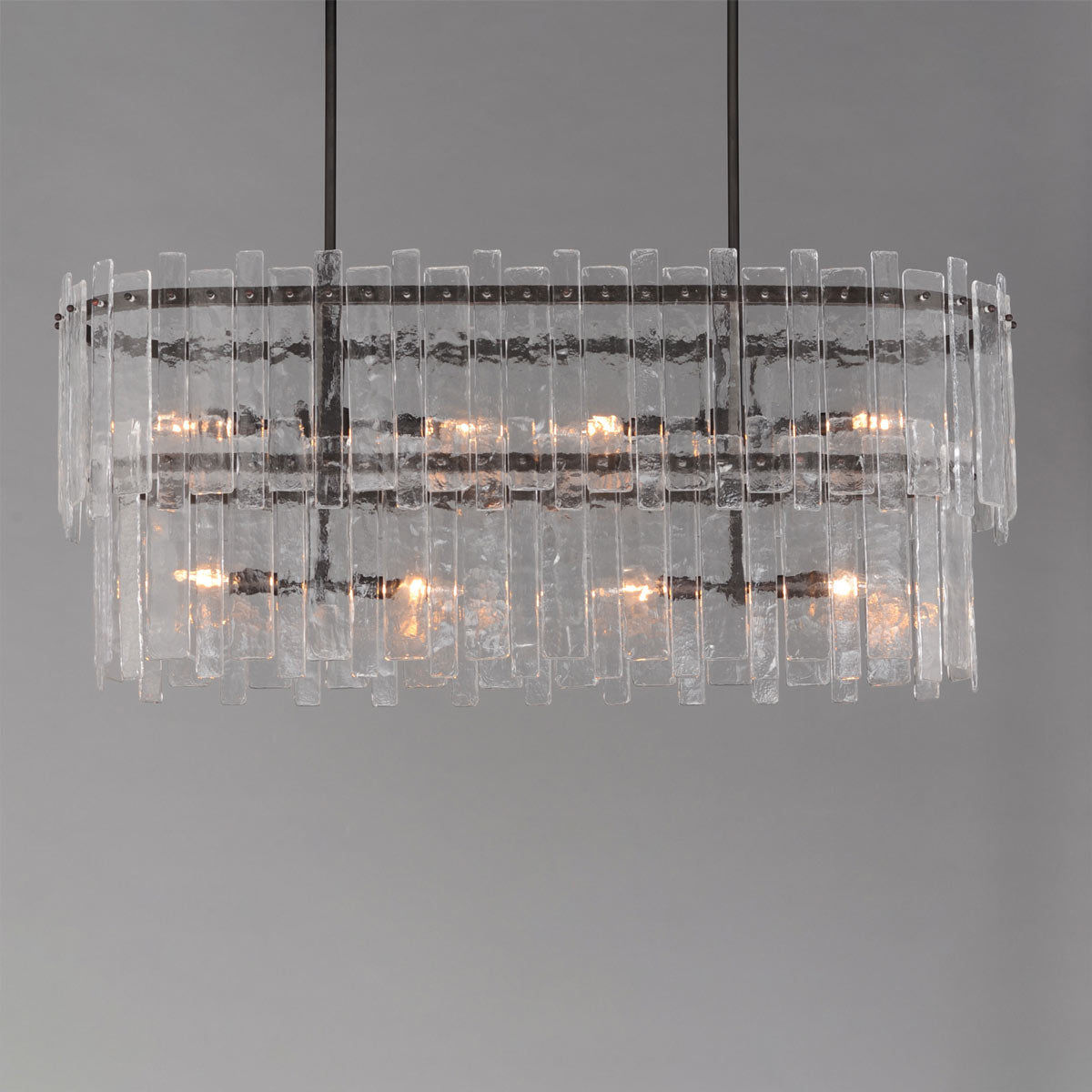 Warren Linear Pendant Light in Detail.