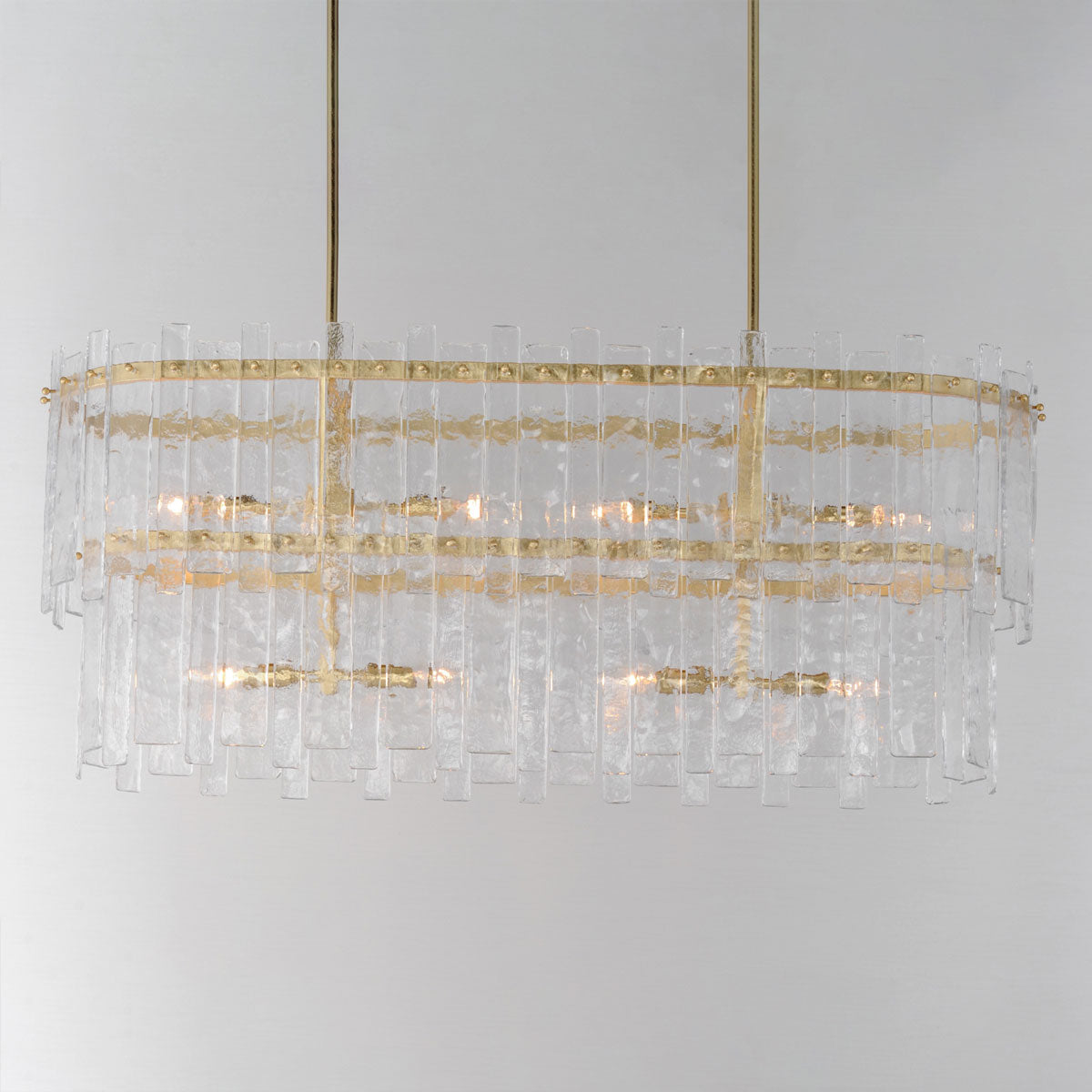 Warren Linear Pendant Light in Detail.