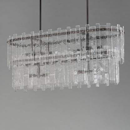 Warren Linear Pendant Light in Detail.