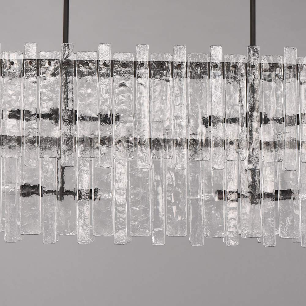 Warren Linear Pendant Light in Detail.