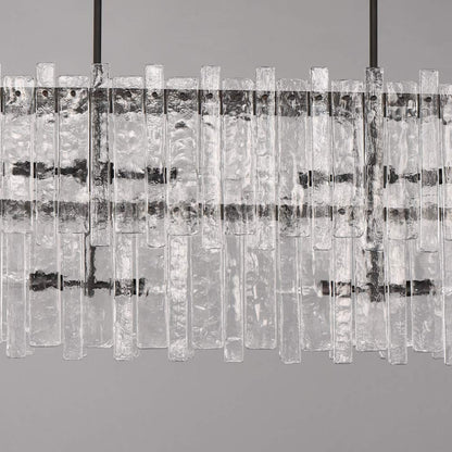 Warren Linear Pendant Light in Detail.