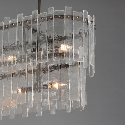 Warren Linear Pendant Light in Detail.