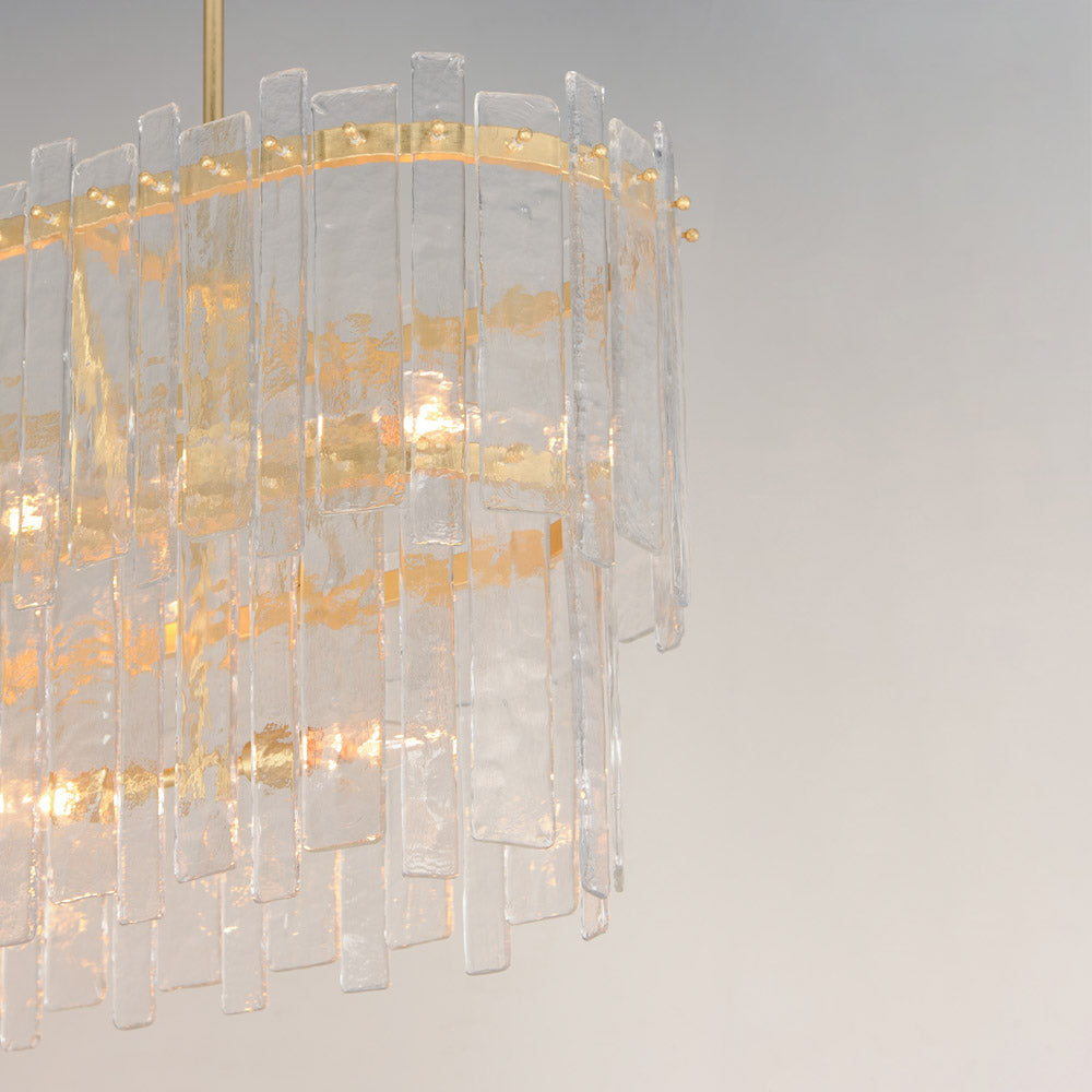 Warren Linear Pendant Light in Detail.