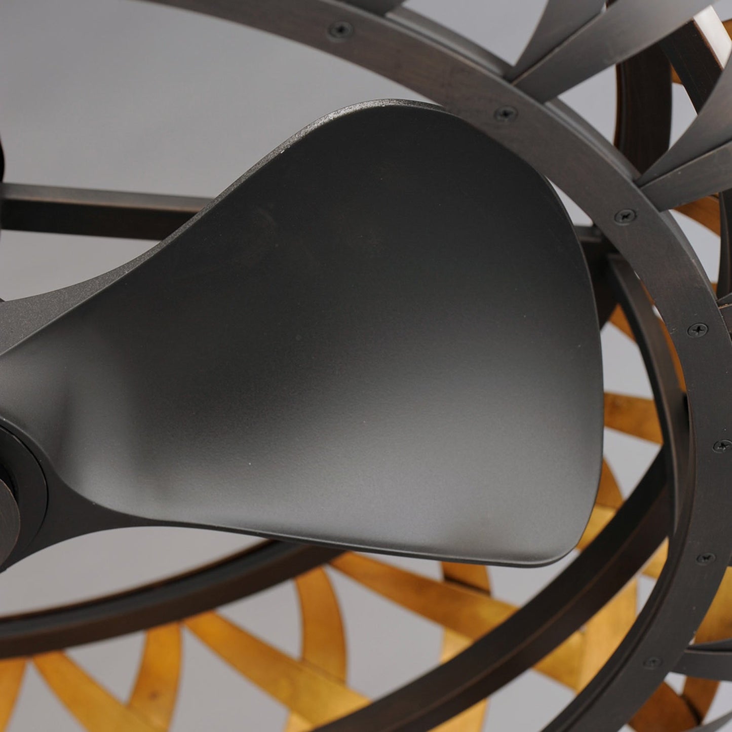 Weave LED Ceiling Fan in Detail.