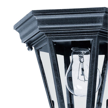 Westlake Outdoor Flush Mount Ceiling Light in Detail.