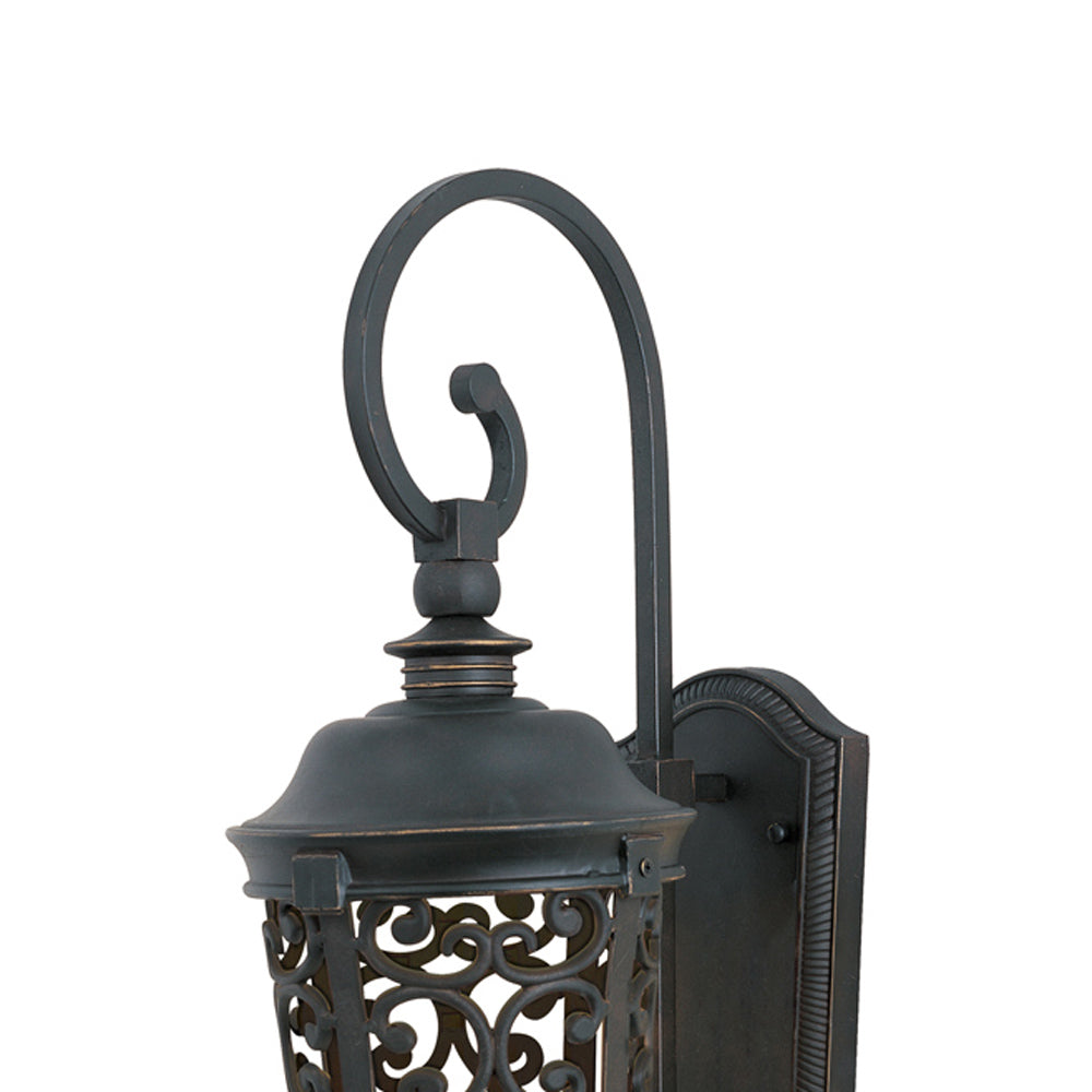 Whisper Dark Sky Outdoor LED Wall Light in Detail.