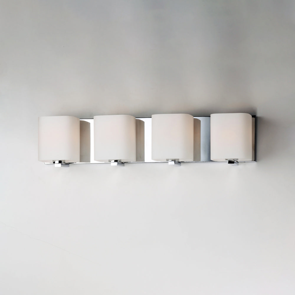 Wrap Bath Vanity Light in Detail.